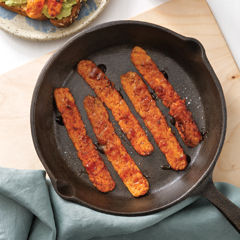 Bacon de tempeh