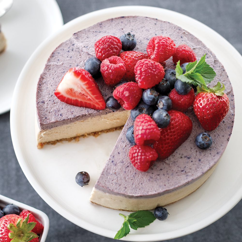 Cheesecake végane, mais pas plate!