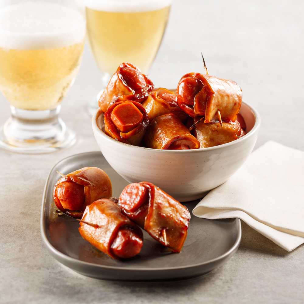 Saucisses cocktail véganes
