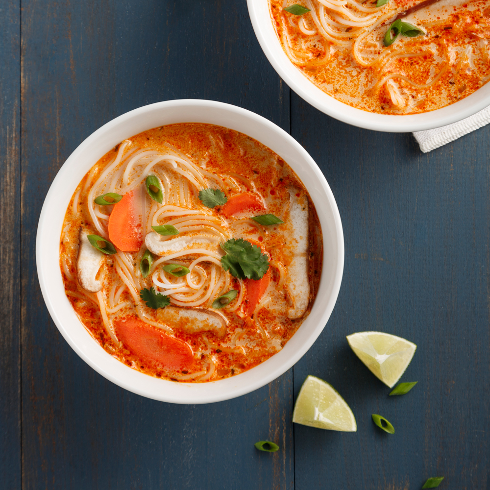 Soupe thaïe végane