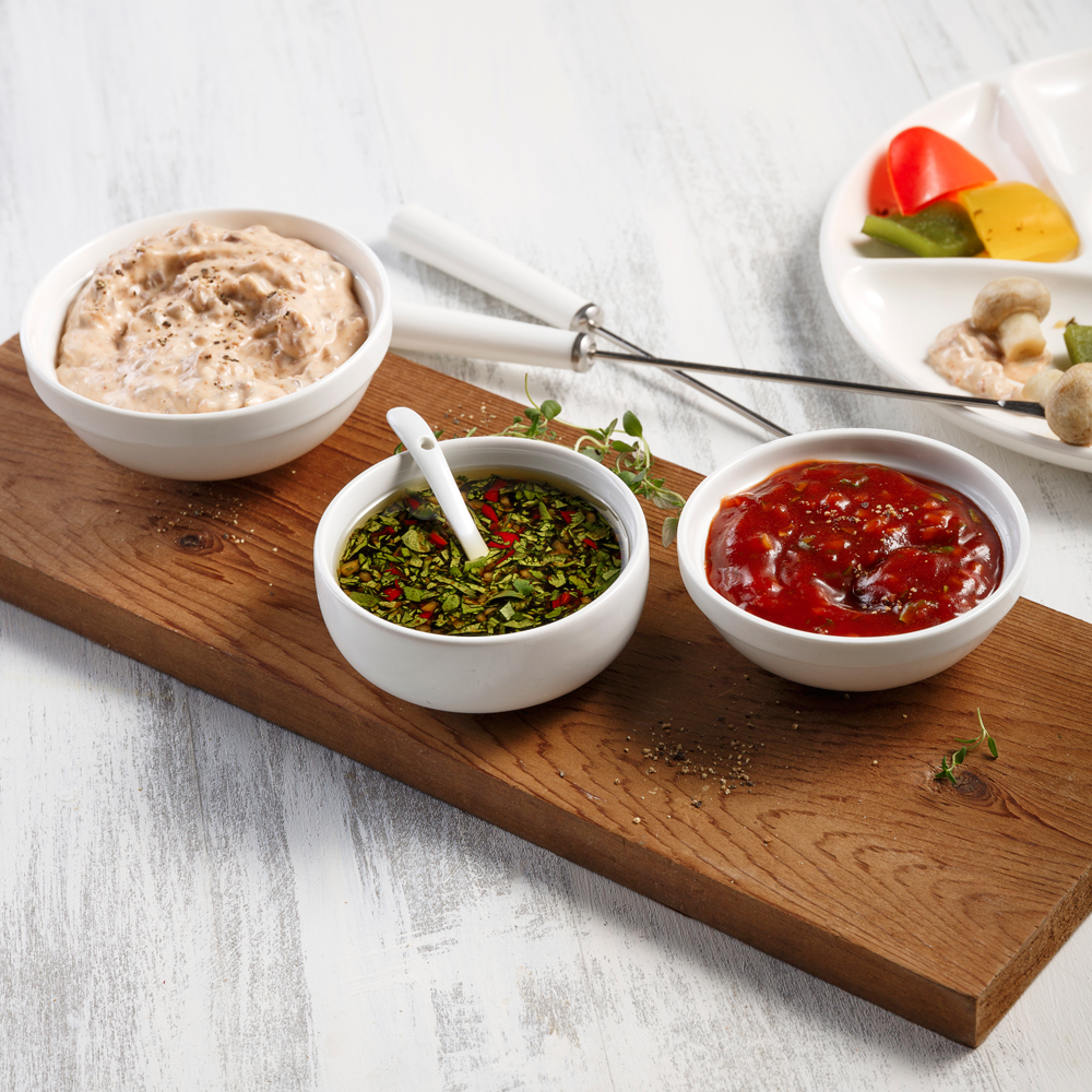 Sauces à fondue chinoise véganes