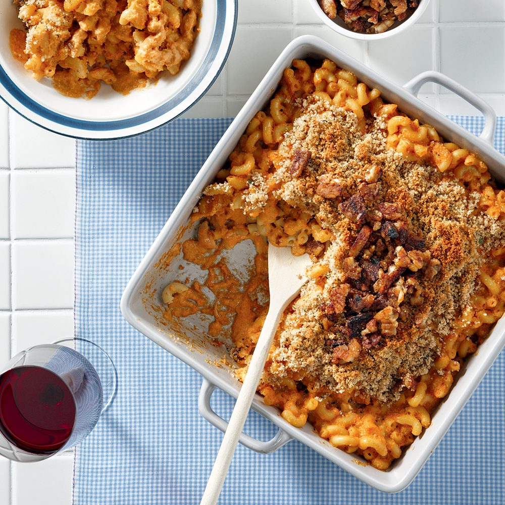 Mac’n Cheese-Whiz au four