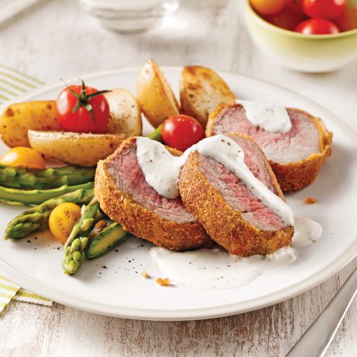 Panko Crusted Pork Tenderloin 5 ingredients 15 minutes