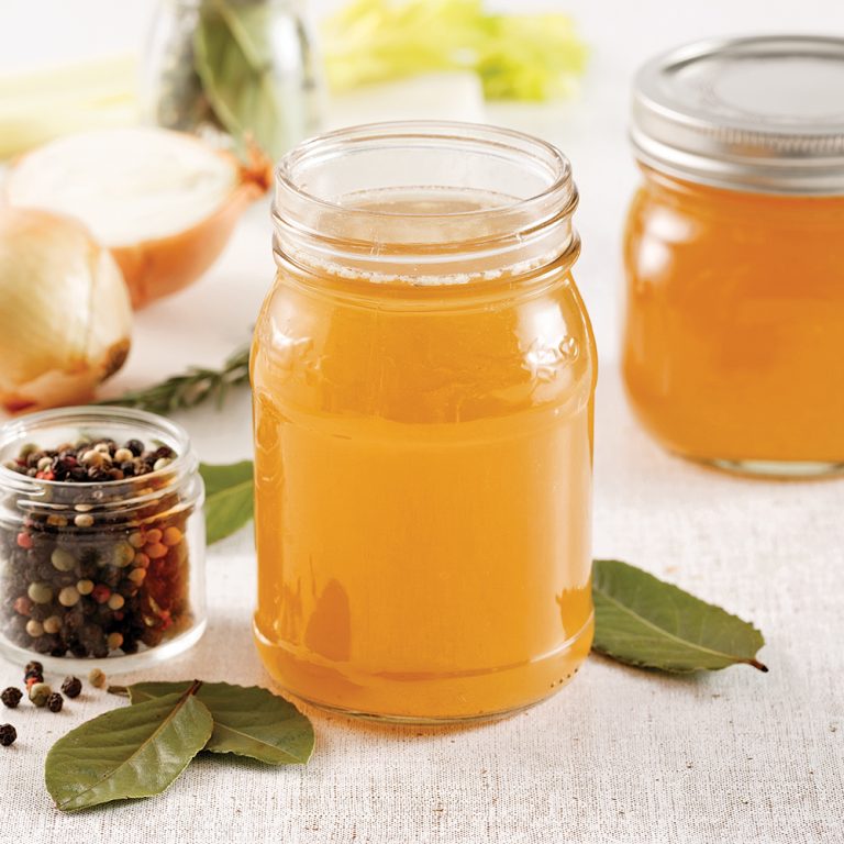 Bouillon de boeuf maison 5 ingredients 15 minutes