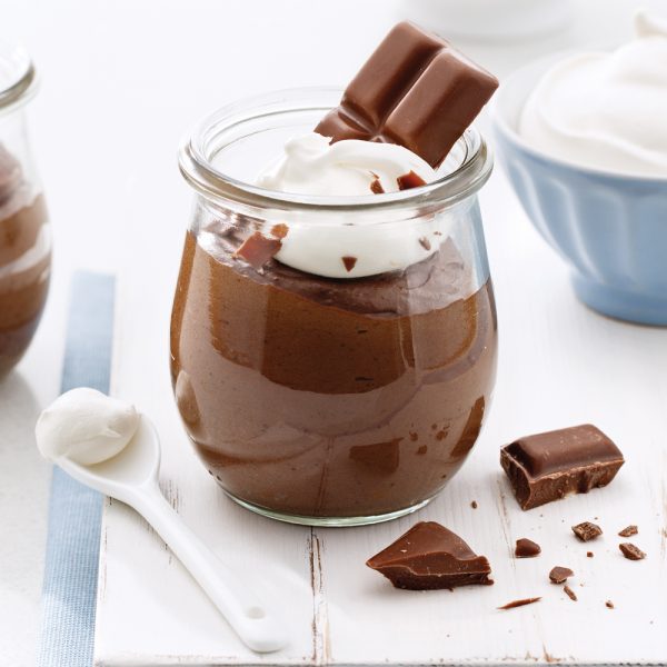 En étapes: mousse au chocolat