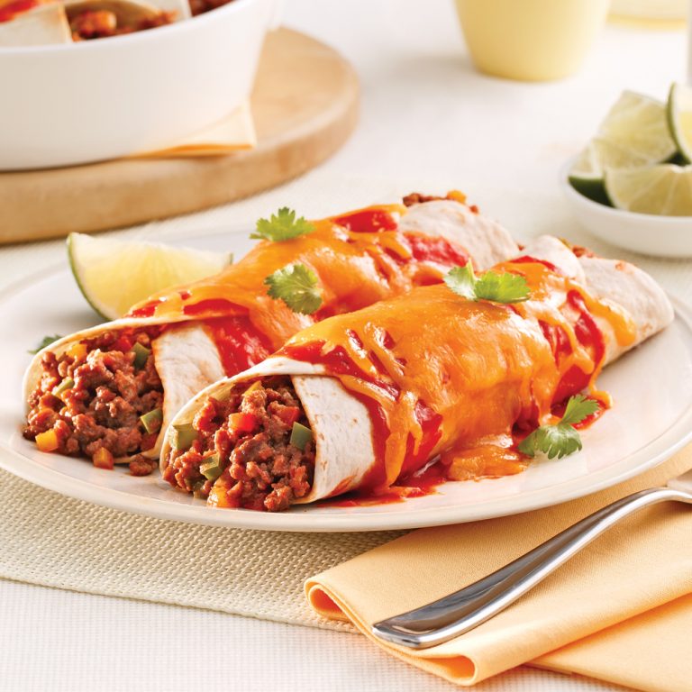 Enchiladas au boeuf haché 5 ingredients 15 minutes