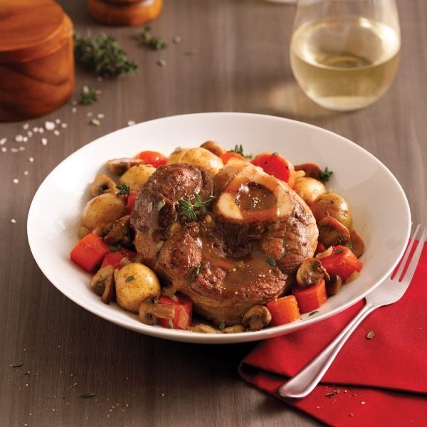 Osso buco de veau à la mijoteuse