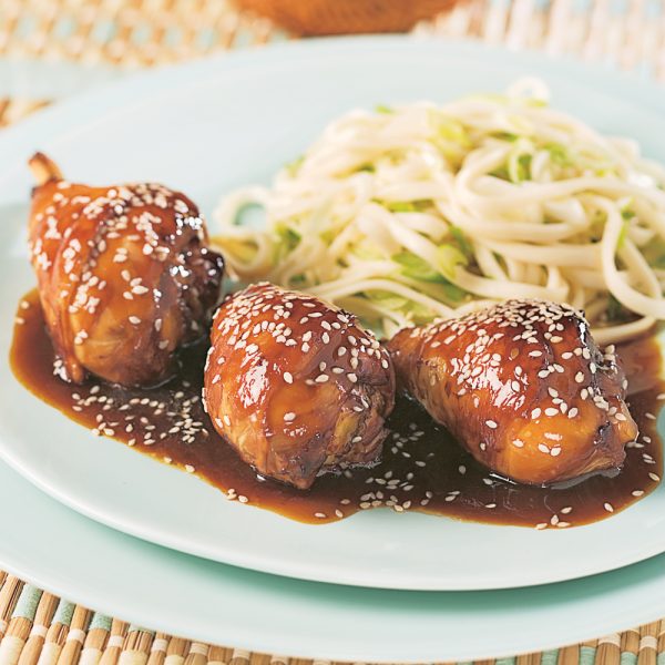 Pilons de poulet, sauce Général Tao