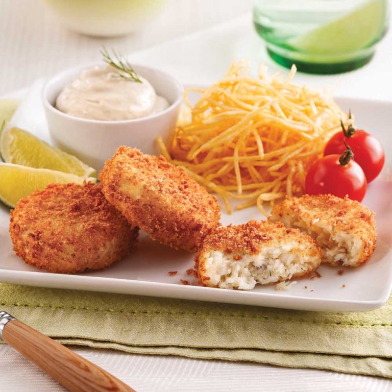 Croquettes de poisson 5 ingredients 15 minutes