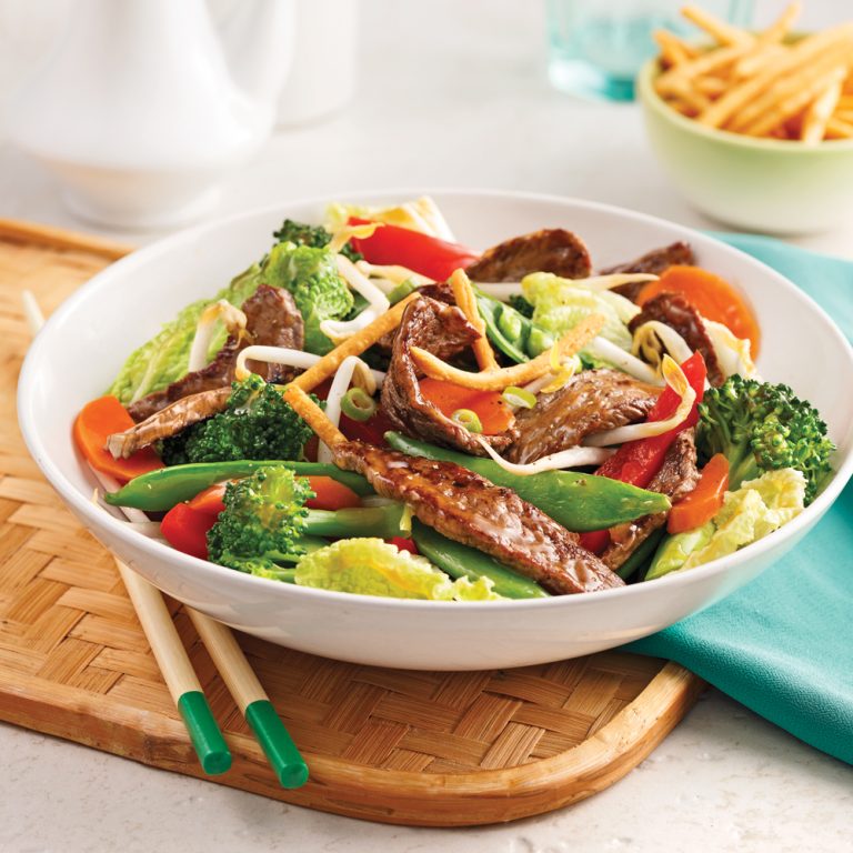 Chop suey express au boeuf 5 ingredients 15 minutes