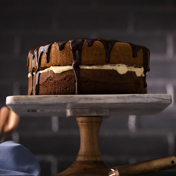 Gâteau étagé aux trois chocolats