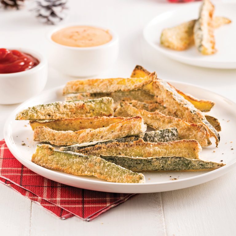 Frites de courgettes 5 ingredients 15 minutes