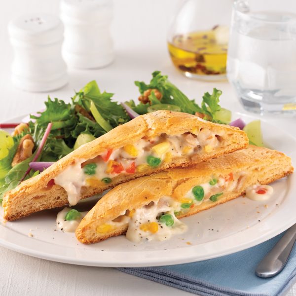 Feuilletés de pâté au poulet