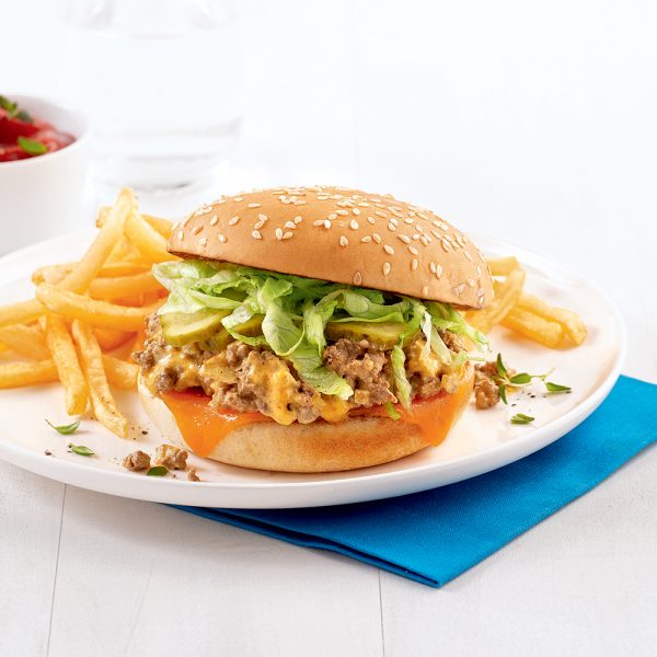 Sloppy Joe style Big Mac