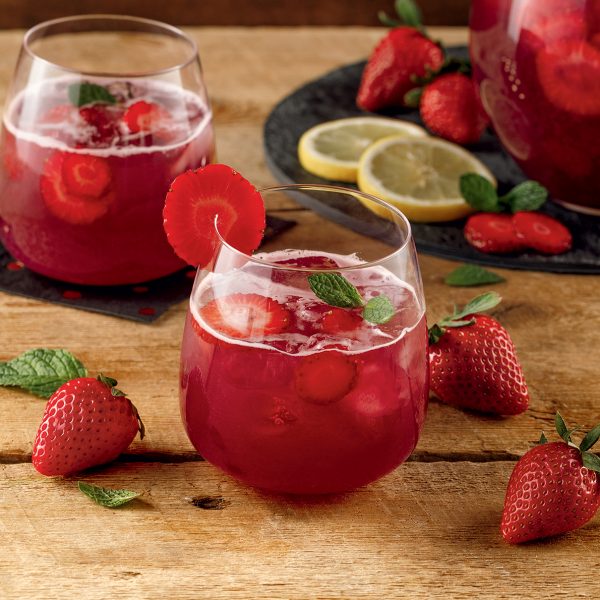 Sangria à la bière à la baie d&rsquo;argousier