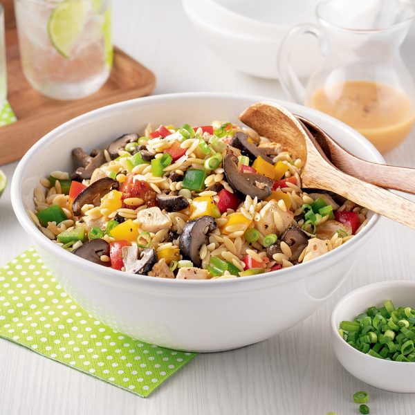 Salade d’orzo à l’asiatique