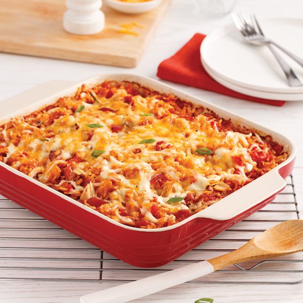 Casserole de riz cajun au thon 5 ingredients 15 minutes