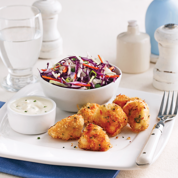 Croquettes de poulet au four