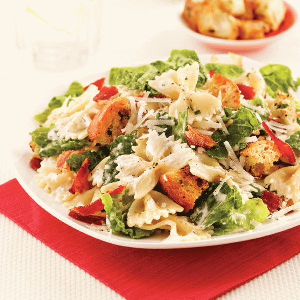 Salade de farfalles à la César