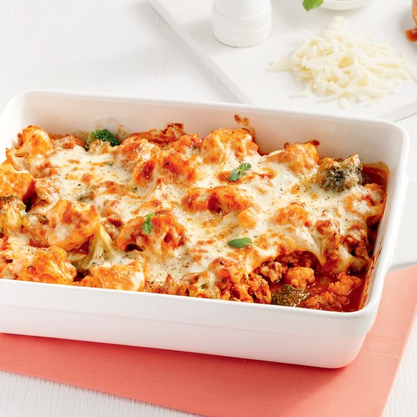 Gratin de poulet et légumes