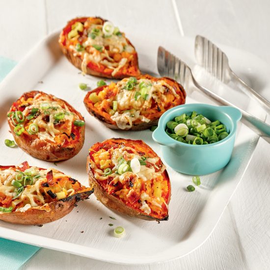 On cuisine la patate douce