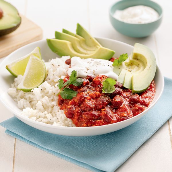 Taco bowl végé