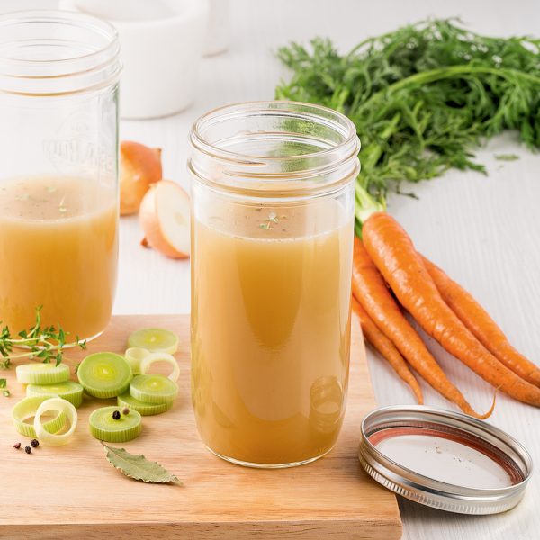 Bouillon de légumes maison