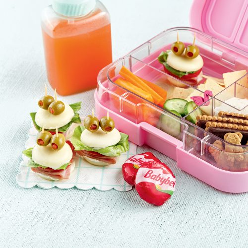 Mini-sandwichs bonhomme - 5 ingredients 15 minutes