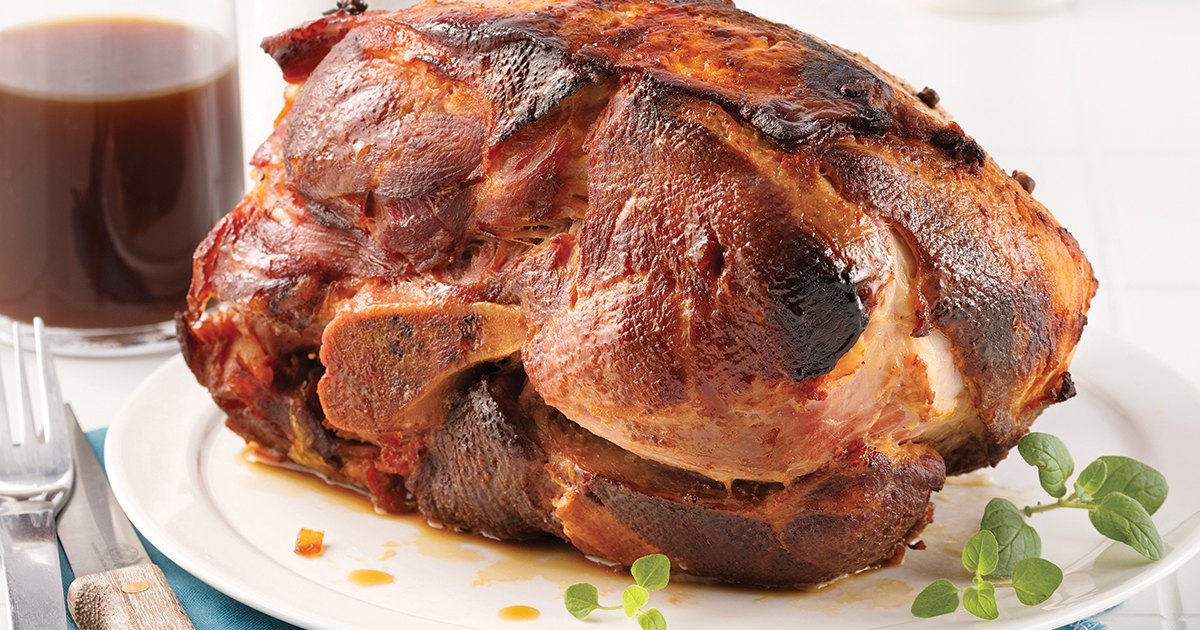 Jambon à la bière et à l’érable - Glouton