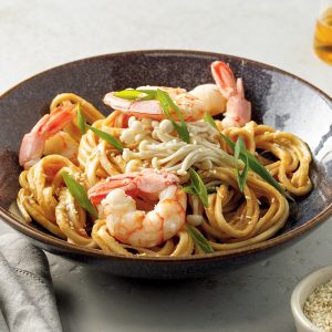 Nouilles épicées à l’arachide