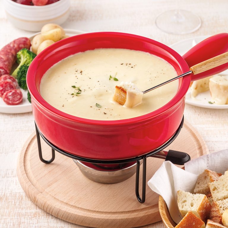 «Mix and match» La fondue au fromage un délice! 5 ingredients 15