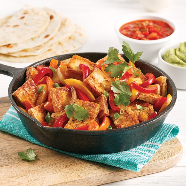 Fajitas au tofu 5 ingredients 15 minutes