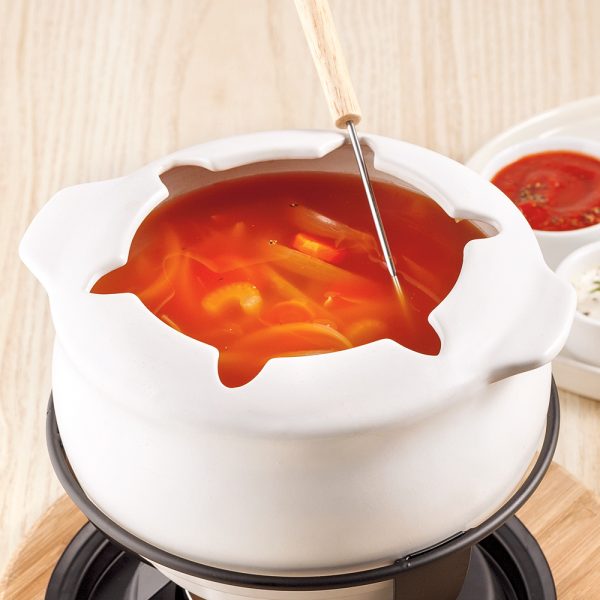 Bouillon à fondue au poulet