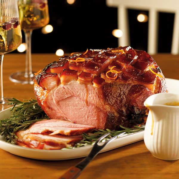 Jambon glacé à l’érable et épices