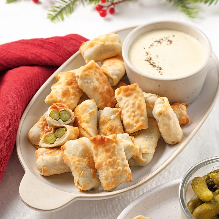 Cornichons frits en pâte à wontons à l’«air fryer» 5 ingredients 15