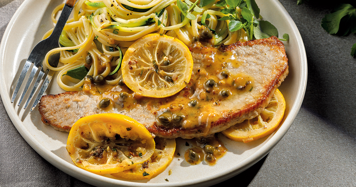 Escalopes de veau piccata - Glouton