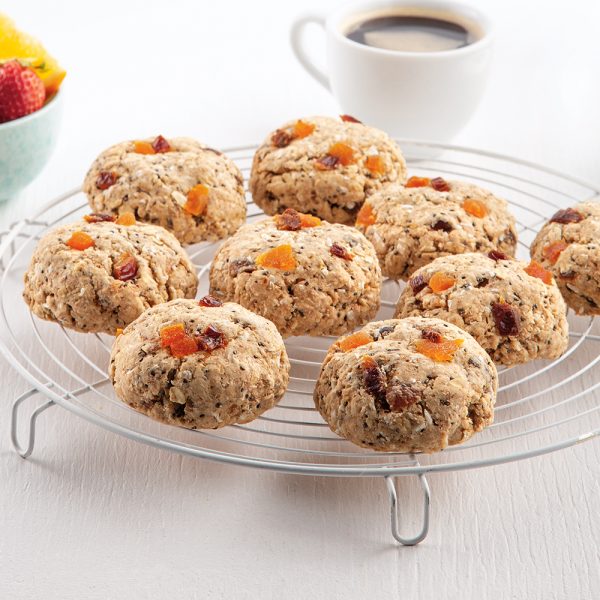 Biscuits déjeuner aux dattes et abricots