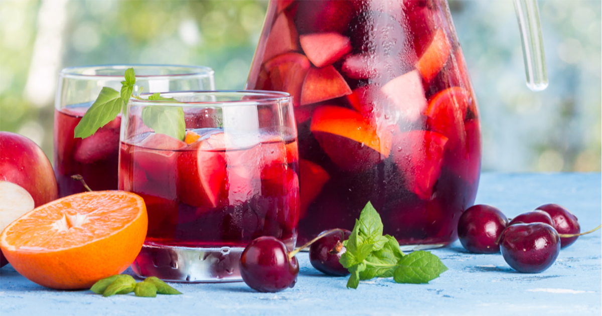Comment faire une sangria - 5 ingredients 15 minutes