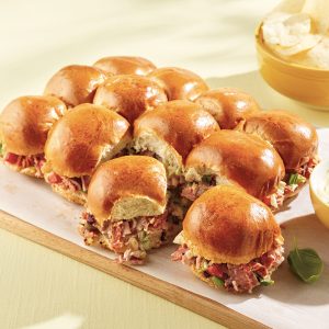 Chopped sandwich sliders