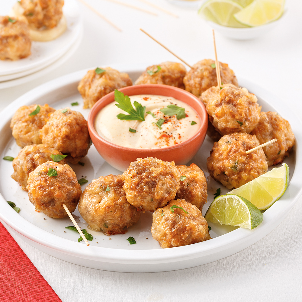 Boulettes de saucisses au fromage