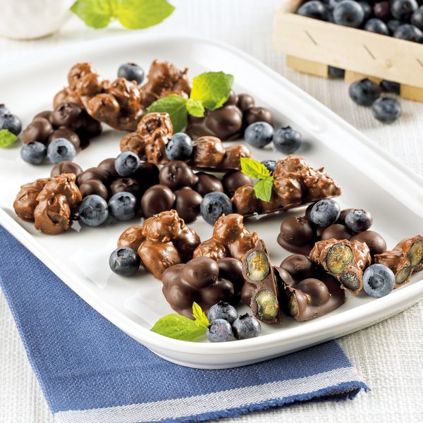 Bleuets enrobés de chocolat «comme au Lac-Saint-Jean»