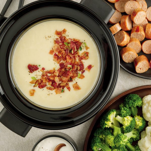 Fondue au fromage montagnarde