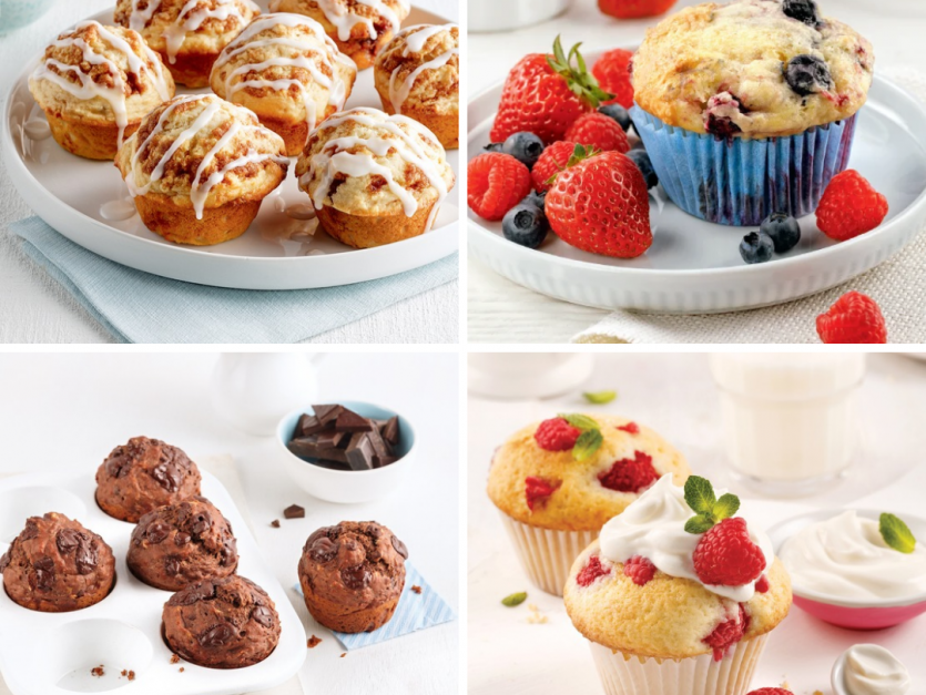 10 recettes de muffins faciles et savoureuses!