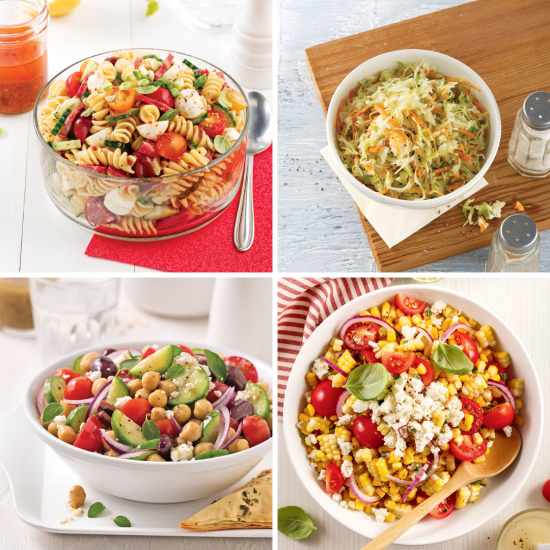 10 salades d'accompagnement faciles pour tous les repas