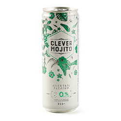 canettes de boisson sans alcool Mojito Clever Mocktails