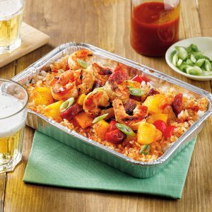 Barquettes aux crevettes à l’ananas