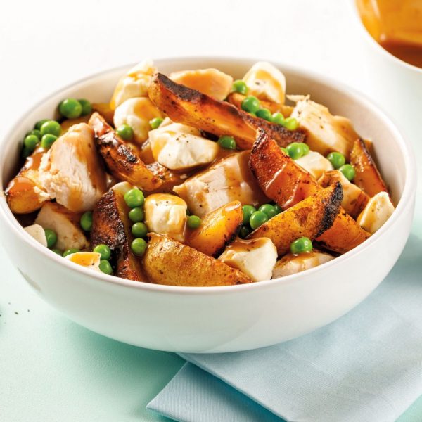 Poutine galvaude sur le barbecue
