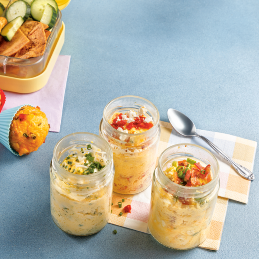 Omelette en pot à trimballer