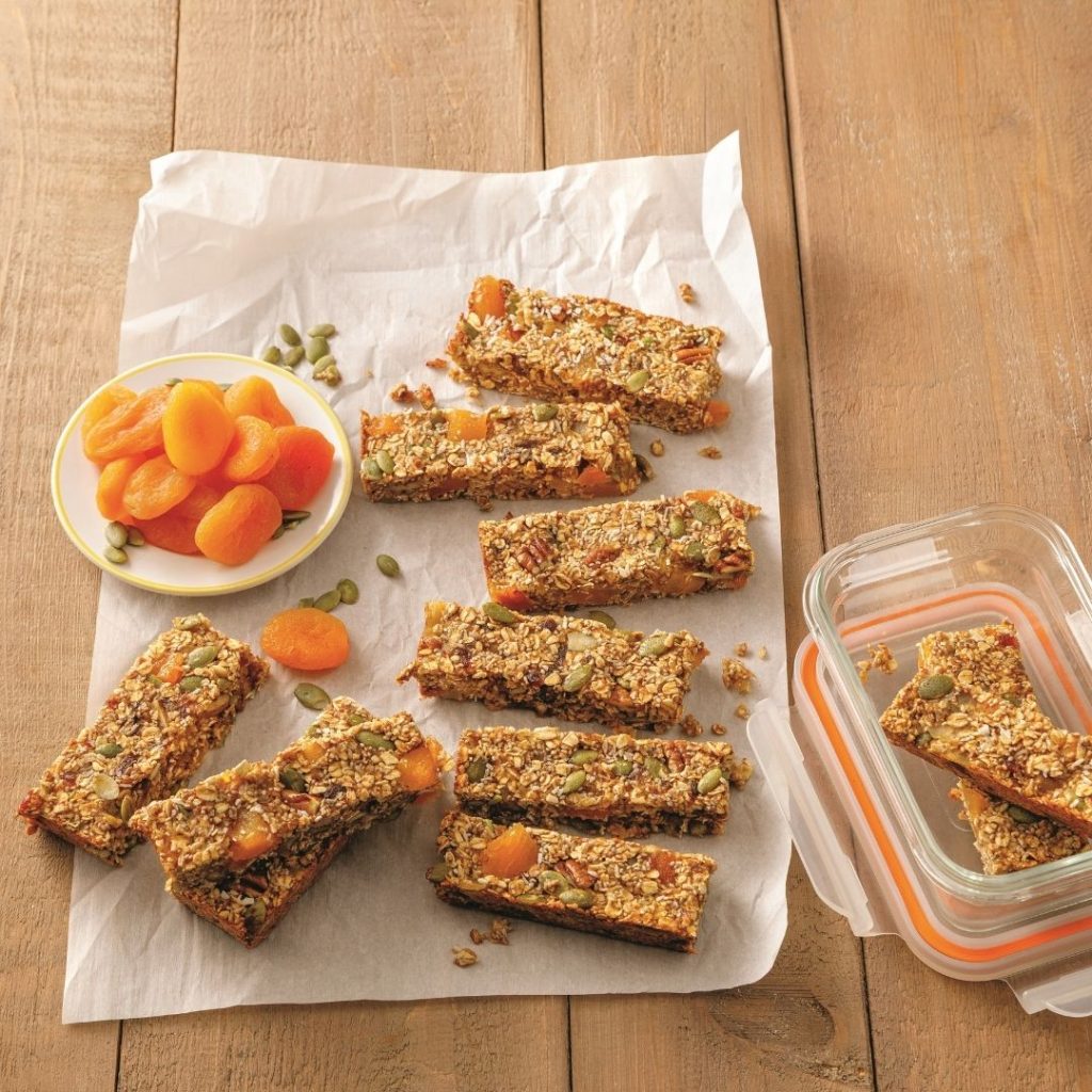 Barres énergétiques dattes et noix