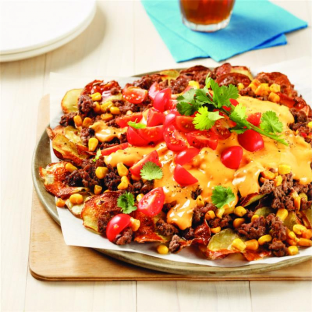 Nachos de pomme de terre